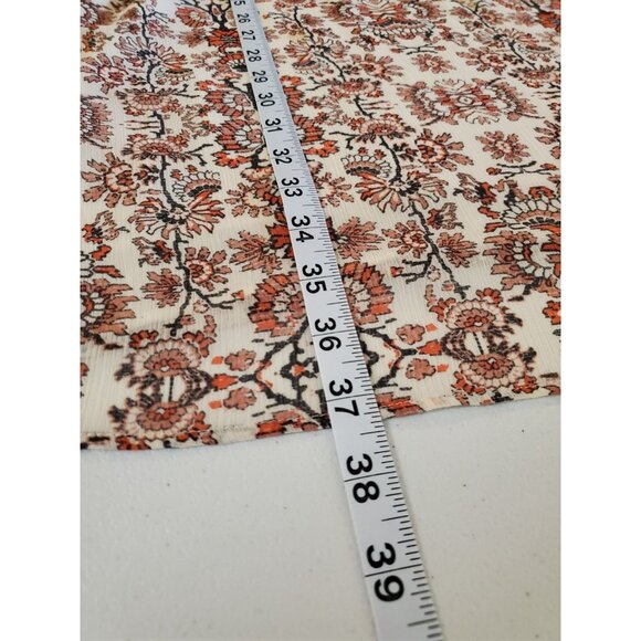 Gibson Latimer Shift Dress Boho Fall Medium Floral Hippie Cowgirl Bell Sleeves - Picture 13 of 16